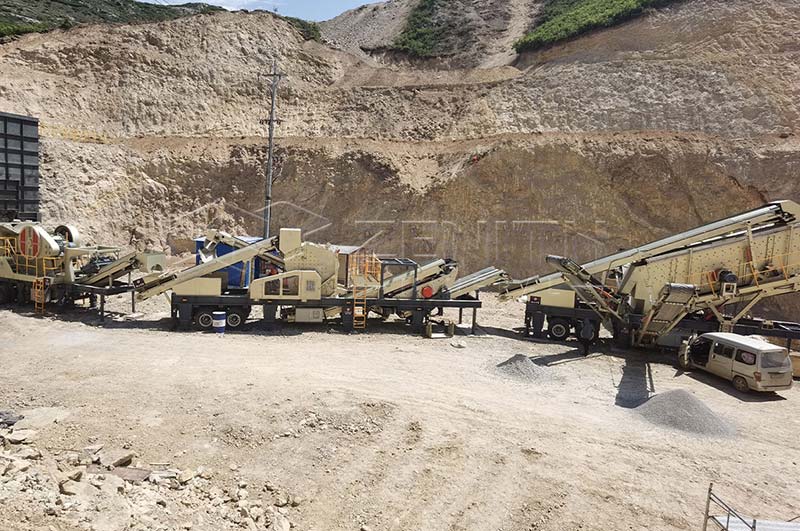 Купить мобильную дробилку для щебня в Узбекистане