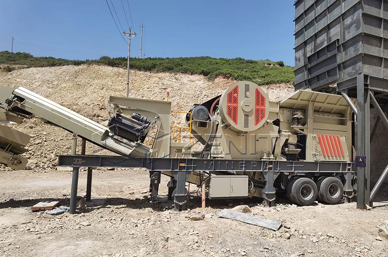 Купить мобильную щековую дробилку для щебня