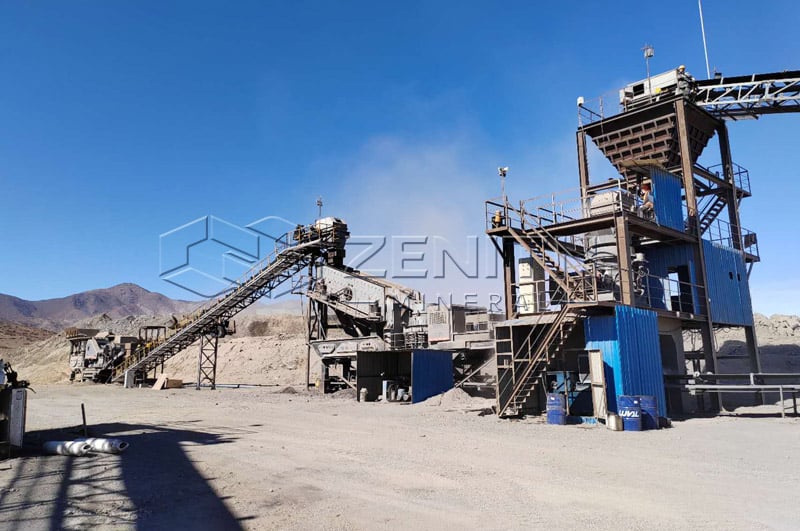 дробильно-сортировочный комплекс для руды Россия