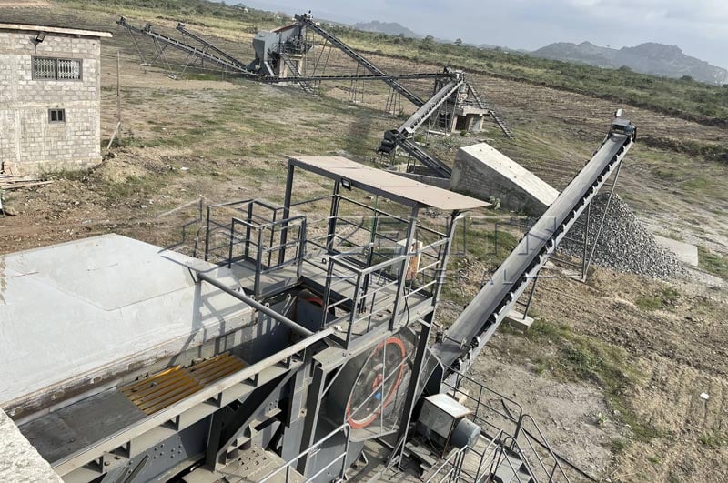 Дробилка для гравия производства щебня из гравия