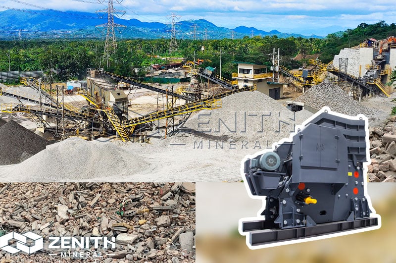 Производители щековых дробилок для переработки бетона