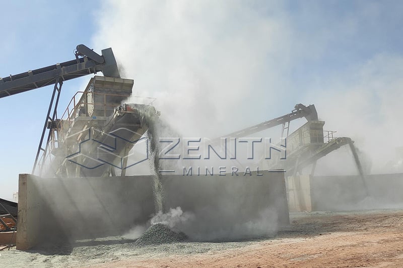 Мобильные дробилки заполнителей для гранита Россия