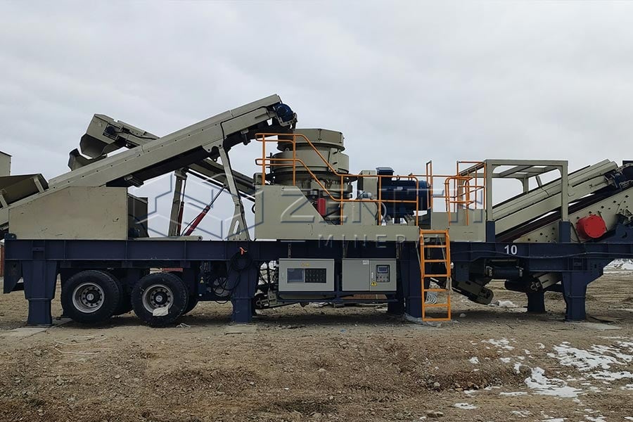 Мобильная конусная дробилка цена в России