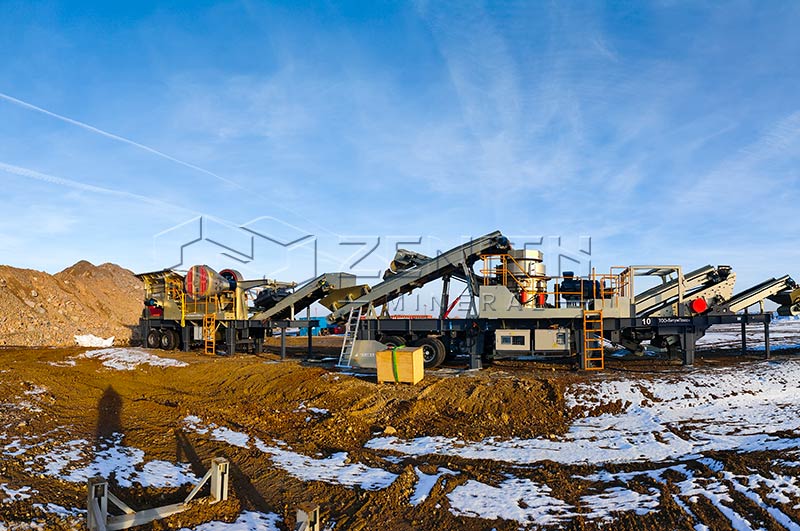 Дробилка для руды для переработки металлической руды