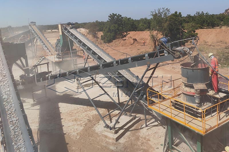 Дробилка горной породы для переработки камня Казахстан