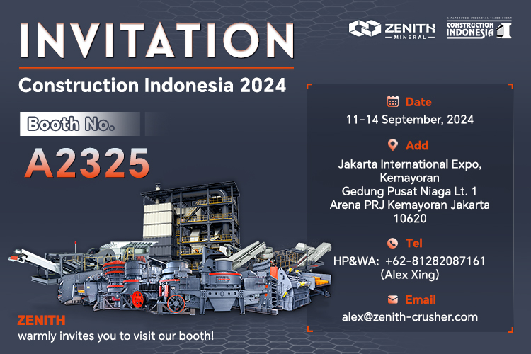 ZENITH приглашает нас на выставку Construction Indonesia 2024